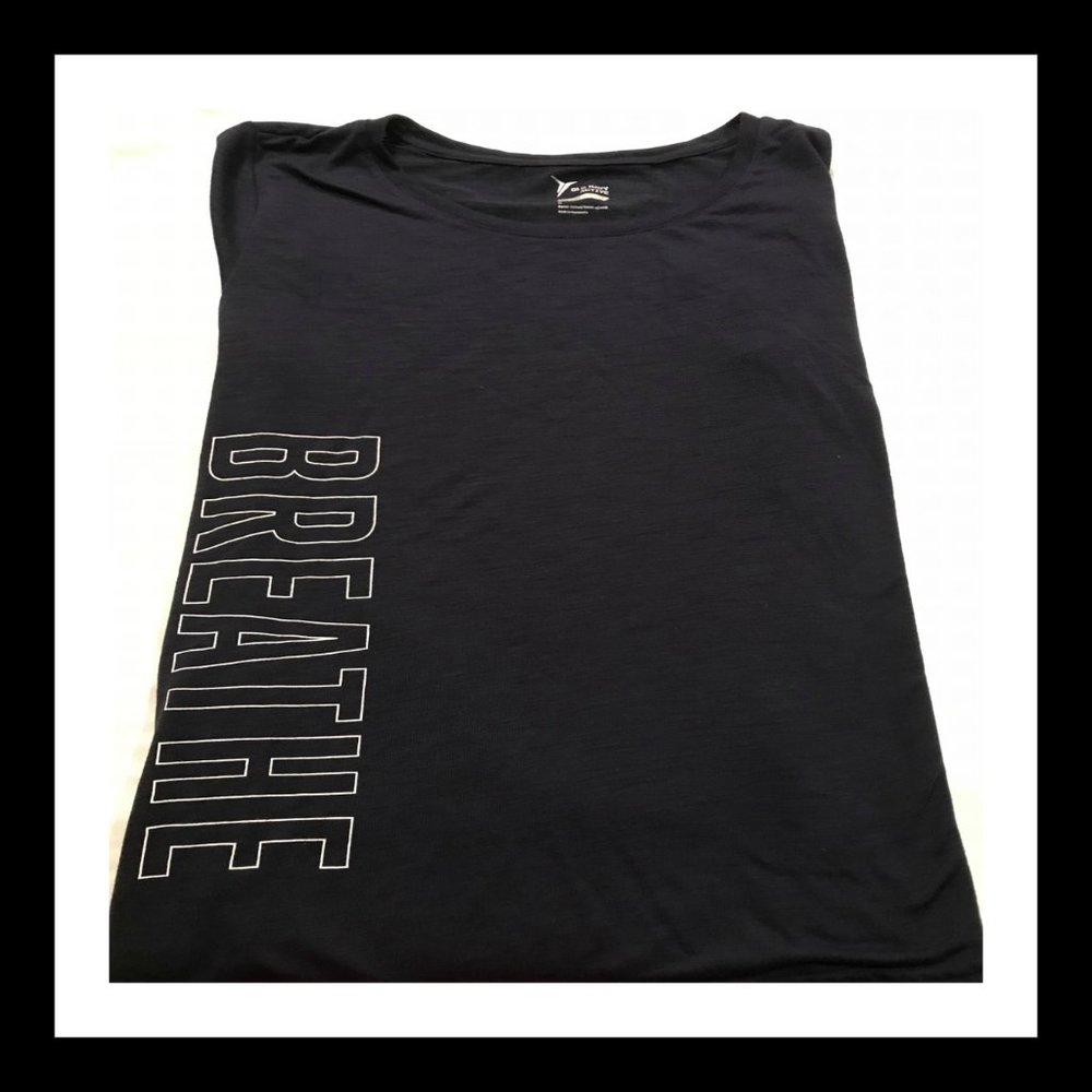 Short Sleeve "BREATHE" Lightweight Top